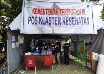 Gempa dan Posko Klaster Kesehatan