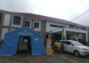 Posko Pertama Gempa di Dinas Kesehatan provinsi Sulawesi Barat