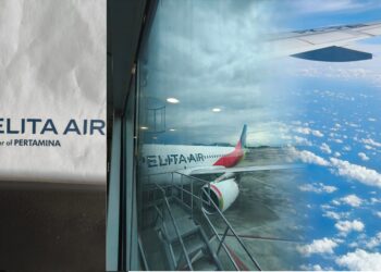 Menyusuri Langit Timur ke Barat, Terbang Perdana dengan Pelita Air