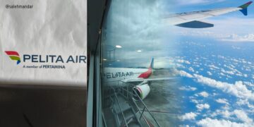 Menyusuri Langit Timur ke Barat, Terbang Perdana dengan Pelita Air